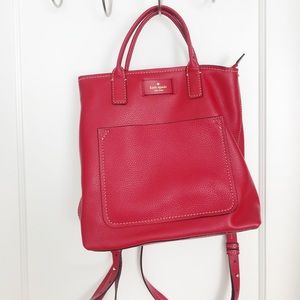 Kate Spade Cherry Red Backpack
